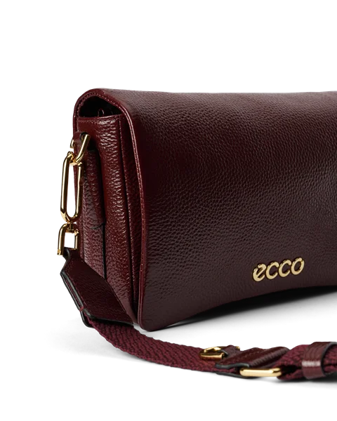 ECCO® Pinch crossbody-laukku nahkaa - Viininpunainen - D1