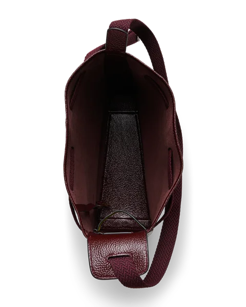 ECCO® Sail hobo taske i læder - Bordeaux - Be