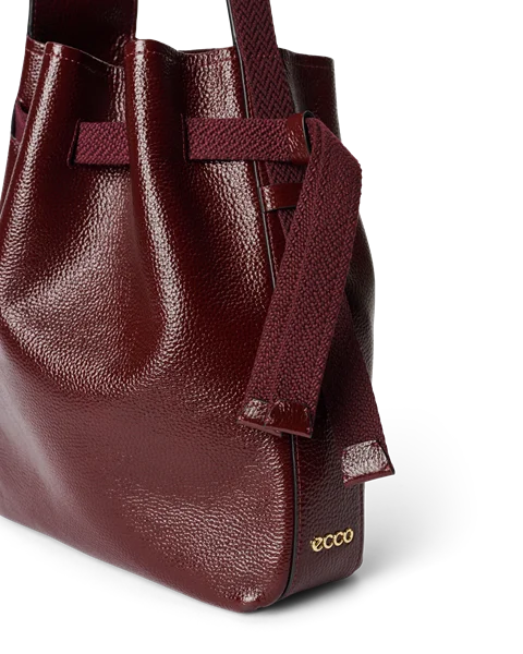 ECCO® Sail kožna torba hobo - Bordo - D1