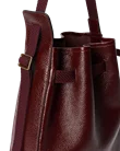 ECCO® Sail kožna torba hobo - Bordo - D2