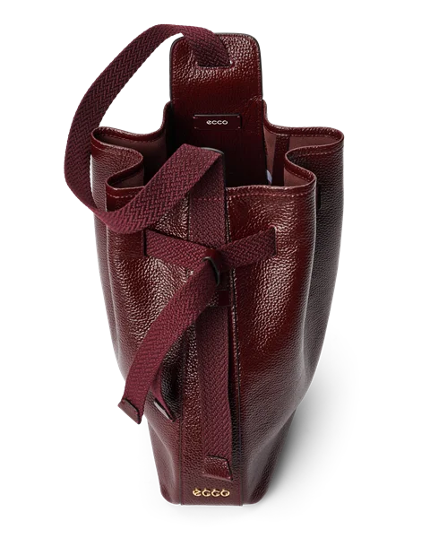 ECCO® Sail kožna torba hobo - Bordo - I