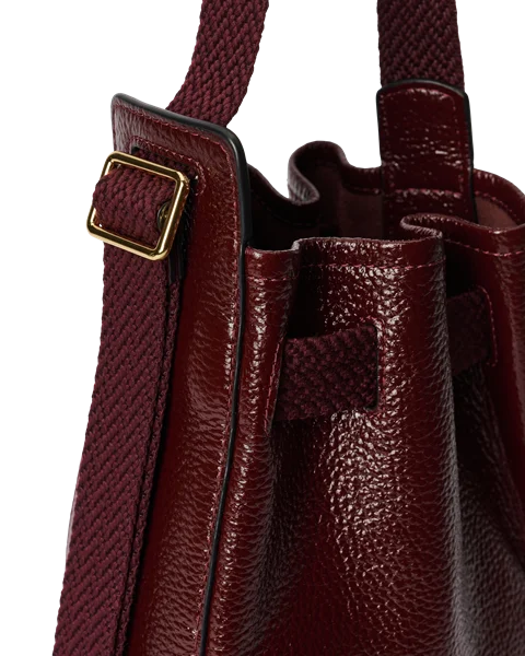 ECCO® Sail Leather Hobo Bag - Claret - D1