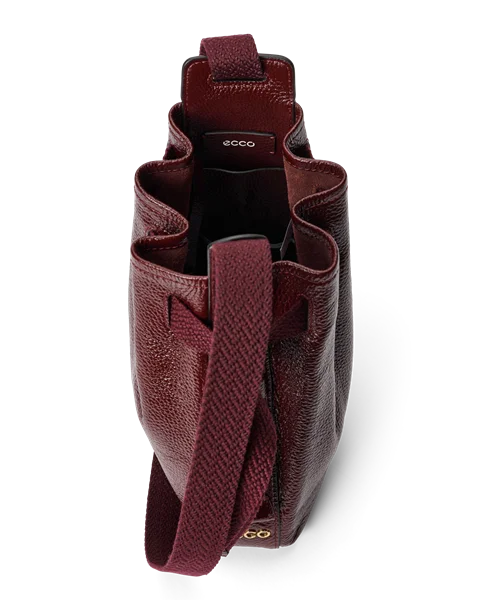 ECCO® Sail kožna torba hobo - Bordo - I