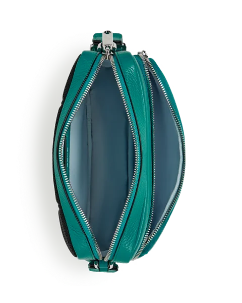 ECCO® Kamerataske i læder - Grøn - Be