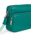 Skórzana torebka listonoszka ECCO® - Zielony - D1