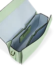 Skórzana torba przez ramię z klapką ECCO® - Zielony - I