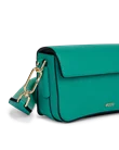 ECCO® Pinch stila ādas plecu soma - Zaļš - D2