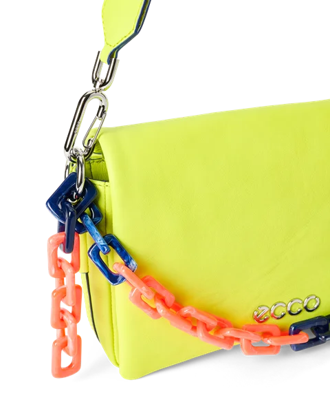 Kožená crossbody kabelka ECCO® Pinch - Zelená - D1