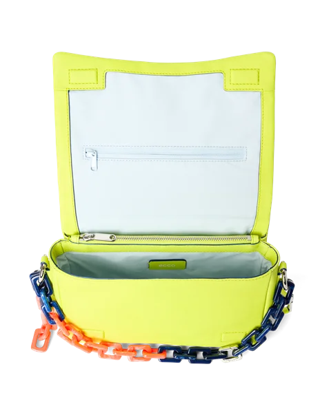 Kožená crossbody kabelka ECCO® Pinch - Zelená - I