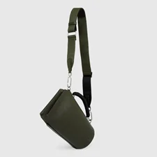 ECCO® Pot Leather Crossbody Bag - Green - Main