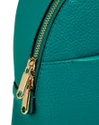 Skórzany plecak ECCO® Round Pack - Zielony - D1