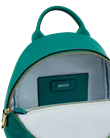 Kožený batoh ECCO® Round Pack - Zelená - I
