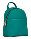 Skórzany plecak ECCO® Round Pack - Zielony - M