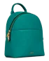 Kožený batoh ECCO® Round Pack - Zelená - M