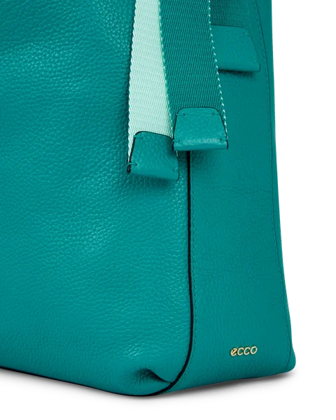 ECCO® Sail Hobo taske i læder - Grøn - D2