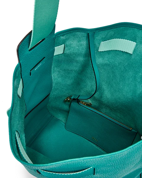 ECCO® Sail Hobo taske i læder - Grøn - I