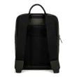 ECCO® Textureblock Quadratischer Rucksack aus Leder - Grün - Back