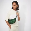 ECCO® Wave Contact Fortune Textile Shoulder Bag - Green - Lifestyle