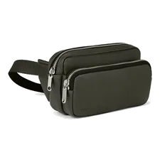 ECCO® Leather Waist Bag - Green - Main