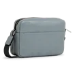 Skórzana torebka przez ramię ECCO® - Szary - Back