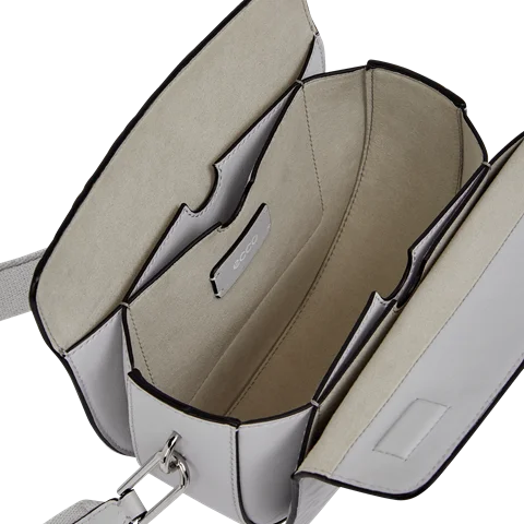 ECCO® Wave bőr saddle táska - Szürke - Inside