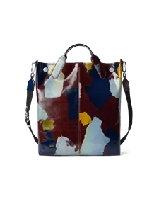 ECCO® sac cabas cuir - Multicolore - M