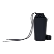 ECCO® E Pot Sling Double E Leather Crossbody Bag - Navy - Back