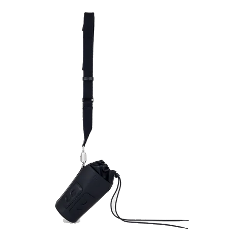 ECCO® E Pot Sling Double E Leather Crossbody Bag - Navy - Main