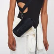 ECCO® E Pot Sling Double E Leather Crossbody Bag - Navy - Lifestyle 2