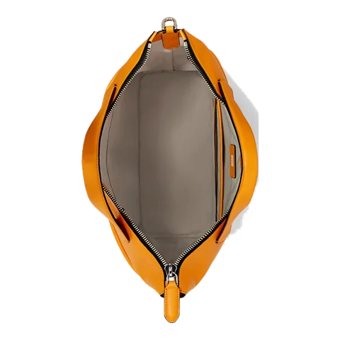 Skórzana torba shopper ECCO® E - Pomarańczowy - Birdeye