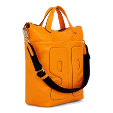 ECCO® E bőr bevásárló táska - Narancs - Main