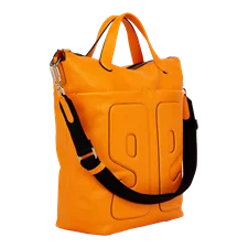 ECCO® E stoftaske i læder - Orange - Main