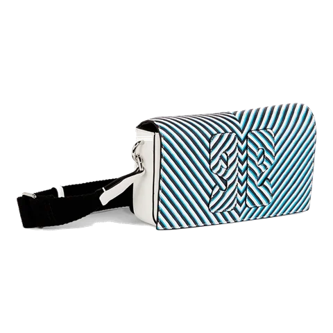 ECCO® E Stack Stripe odinis telefono krepšys - Mėlynas - Main