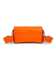 Skórzana torba przez ramię z klapką ECCO® - Pomarańczowy - B