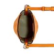 ECCO® Pot Wave Leather Crossbody Bag - Orange - Birdeye