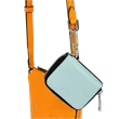 Kožená crossbody kabelka ECCO® Pot Wave - Oranžová  - Lifestyle