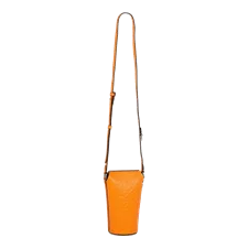 Skórzana torebka przez ramię ECCO® Pot Wave - Pomarańczowy - Main
