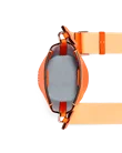 Kožená crossbody kabelka ECCO® Pot - Oranžová  - Be