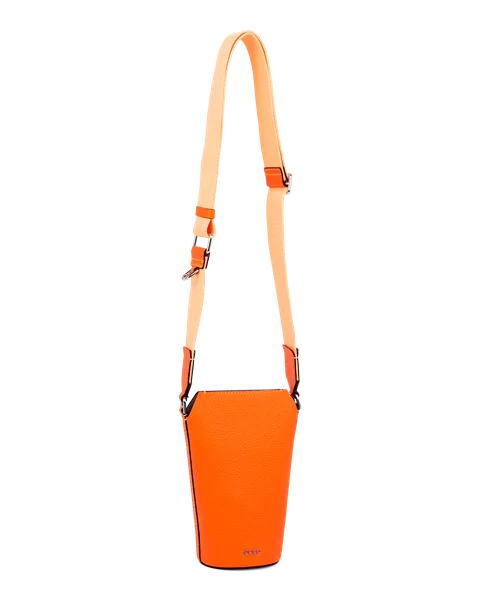ECCO® Pot Leather Crossbody Bag - Orange - M