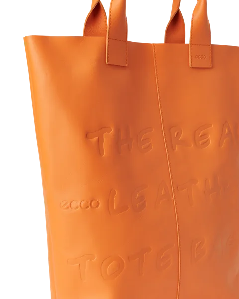 ECCO® tote bag -laukku nahkaa - Oranssi - D1