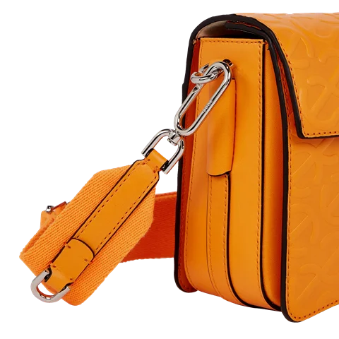 ECCO® Wave pinch vállpántos bőrtáska - Narancs - Lifestyle