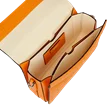 ECCO® Wave pinch vállpántos bőrtáska - Narancs - Inside