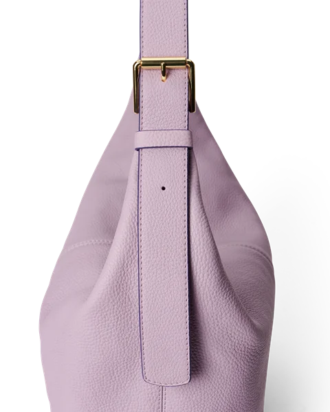 ECCO® Hobo Leather Hobo Bag - Purple - D2