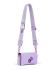 Skórzana torebka przez ramię ECCO® Pinch - Fioletowy - M
