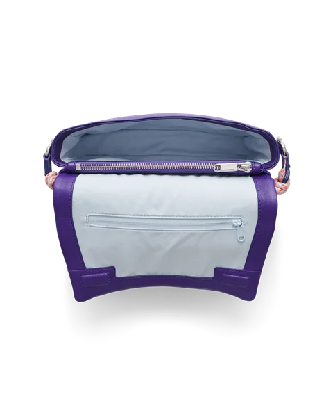 ECCO® Pinch Umhängetasche aus Leder - Lila - Be