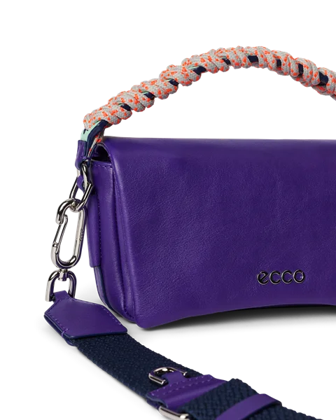 ECCO® Pinch Umhängetasche aus Leder - Lila - D2
