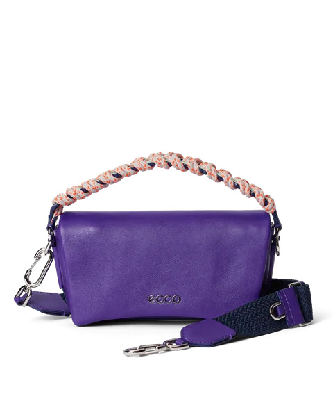 ECCO® Pinch Umhängetasche aus Leder - Lila - M