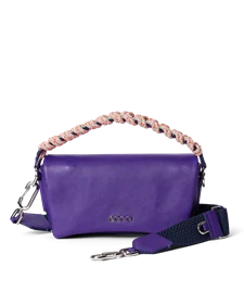 ECCO® Pinch Leather Crossbody Bag - Purple - M