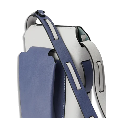 Usnjena torba za čez telo ECCO® Pot - Vijolična - Lifestyle