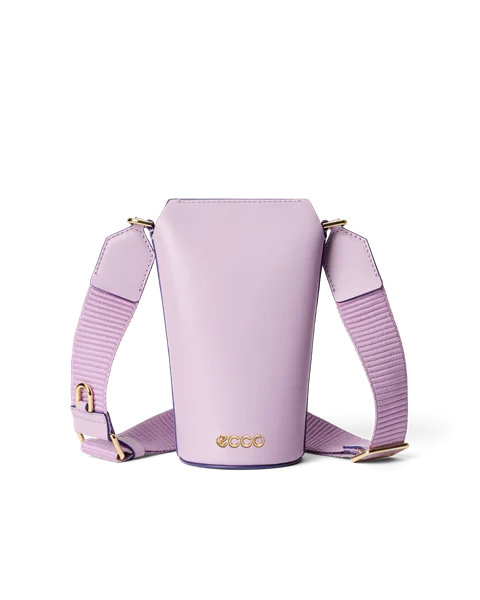 ECCO® Pot Umhängetasche aus Leder - Lila - M